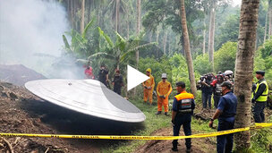 UFO Ditembak Jatuh di India: Isi di Dalamnya Mengejutkan (Video)